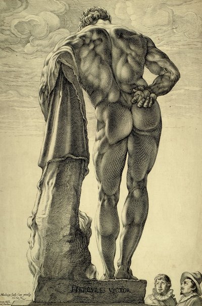 Hércules Farnesio de Hendrik Goltzius